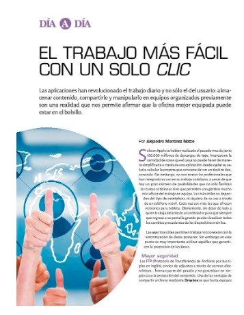 EL TRABAJO MÁS FÁCIL CON UN SOLO CLIC